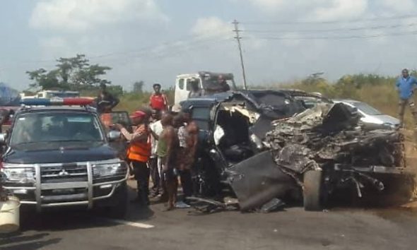 Anthony Joshua Injured In Fatal Road Crash In Nigeria That Claimed Two Lives, FRSC Blames Overspeeding - autojosh