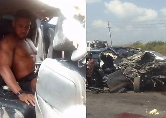 Anthony Joshua Injured In Fatal Road Crash In Nigeria That Claimed Two Lives, FRSC Blames Overspeeding - autojosh