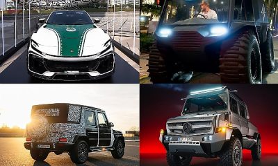 World’s Most Luxurious Unimog, Jake Paul’s Atlas ATV, Open-top G-Class, Dubai Police Mansory Ferrari Purosangue, News In December - autojosh