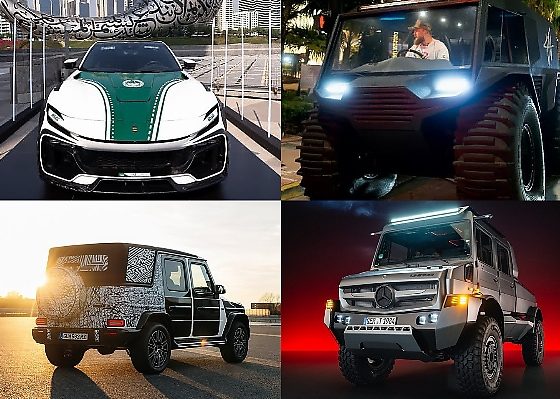 World’s Most Luxurious Unimog, Jake Paul’s Atlas ATV, Open-top G-Class, Dubai Police Mansory Ferrari Purosangue, News In December - autojosh