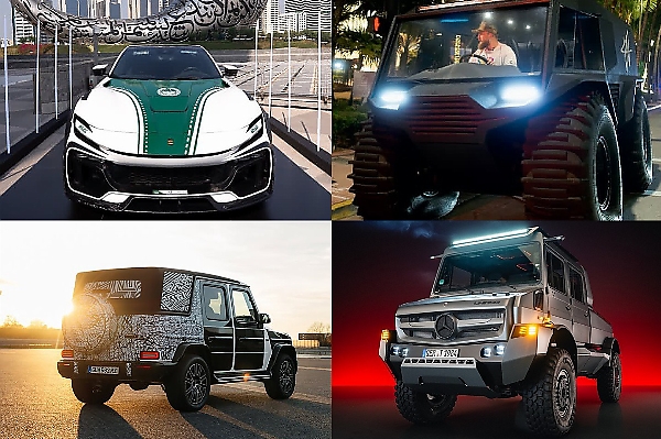 World’s Most Luxurious Unimog, Jake Paul’s Atlas ATV, Open-top G-Class, Dubai Police Mansory Ferrari Purosangue, News In December - autojosh