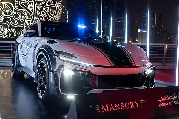 Dubai Police Marks 12 Years Of Luxury Patrols With A New Mansory Ferrari Purosangue - autojosh