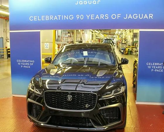 The Last ICE-powered Jaguar, An F-PACE SVR SUV, Rolls Off The Assembly Line Ahead Of Switch To Electric Vehicle - autojosh