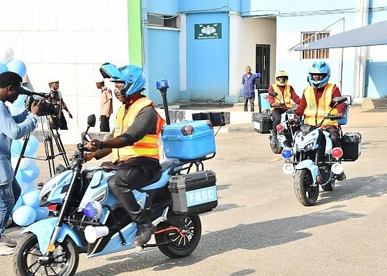 FG Hands Over Electric Bikes To FRSC To Strengthen Road Safety Enforcement, Intelligence Gathering - autojosh