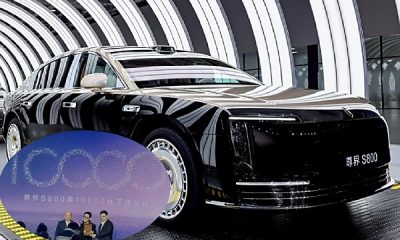 Huawei’s 10,000th Maextro S800 Ultra-luxury Sedan Delivered To Jet Li - autojosh