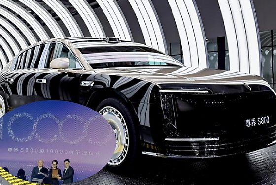 Huawei’s 10,000th Maextro S800 Ultra-luxury Sedan Delivered To Jet Li - autojosh
