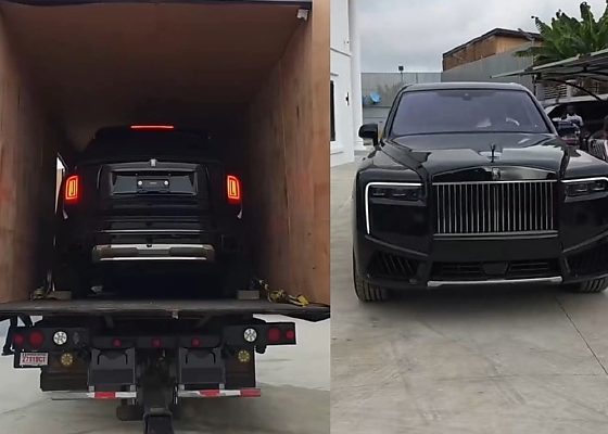 Watch : 2026 Rolls-Royce Black Badge Cullinan Series II Worth N1.7 Billion Delivered To Obi Cubana - autojosh