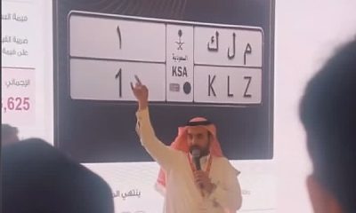 Unique “KLZ 1” Number Plate, Which Translates To “King”, Fetches $4.1 Million During Riyadh Car Show - autojosh