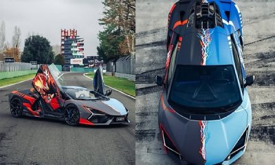 Sonic And Shadow The Hedgehog-themed Lamborghini Revuelto Turns Head At Imola Comics And Games Event - autojosh