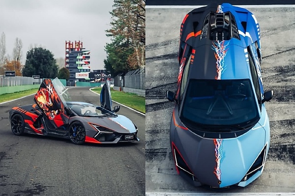 Sonic And Shadow The Hedgehog-themed Lamborghini Revuelto Turns Head At Imola Comics And Games Event - autojosh