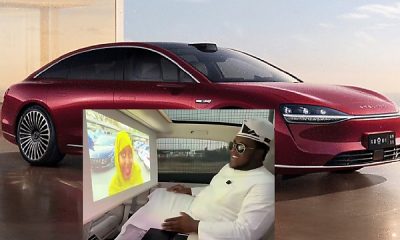 Nigerian Car Dealer Shows Off Huawei’s Stelato S9 With 32-inch Screen For Rear Seat Passengers - autojosh