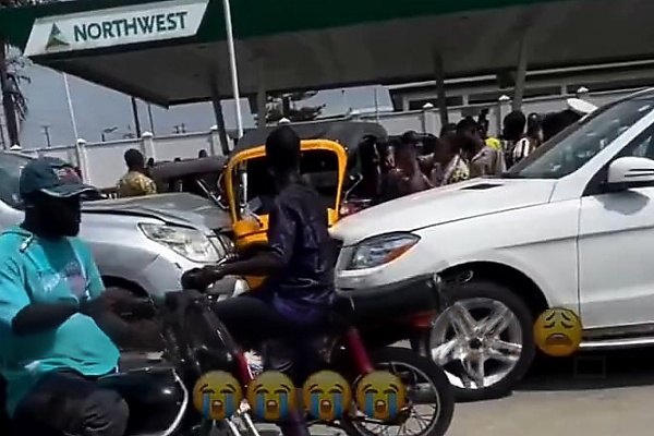 Photos : No Life Loss As Two Luxury SUVs Facing Each Other Crush Keke Marwa - autojosh
