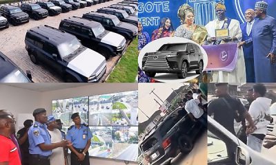Delta Monarchs Gets 65 SUVs, Dangote Cement Presents SUVs To Top-performers, Lagos Surveillance Centre, One Arrested For Reckless Driving, News In The Past Week - autojosh