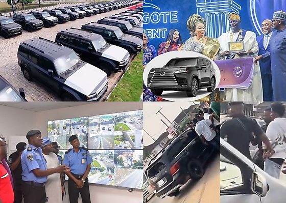 Delta Monarchs Gets 65 SUVs, Dangote Cement Presents SUVs To Top-performers, Lagos Surveillance Centre, One Arrested For Reckless Driving, News In The Past Week - autojosh