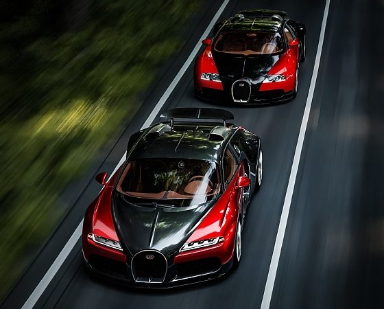Bugatti Veyron Poses With One-off Chiron Super Sport-based “F.K.P. Hommage” (Photos) - autojosh