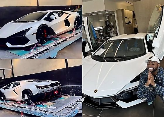 Davido’s Lamborghini Revuelto Finally Arrives Nigeria, 7 Months After Purchase - autojosh
