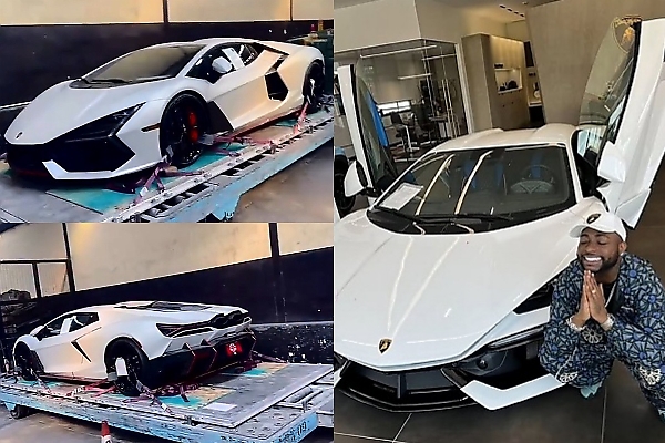 Davido’s Lamborghini Revuelto Finally Arrives Nigeria, 7 Months After Purchase - autojosh
