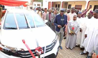 EFCC Rewards ‘Staff Of The Year’, Bilkisu Buhari Bala, With Brand New GAC GS3 Crossover SUV - autojosh