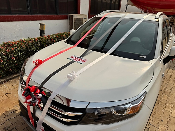 EFCC Rewards ‘Staff Of The Year’, Bilkisu Buhari Bala, With Brand New GAC GS3 Crossover SUV - autojosh 