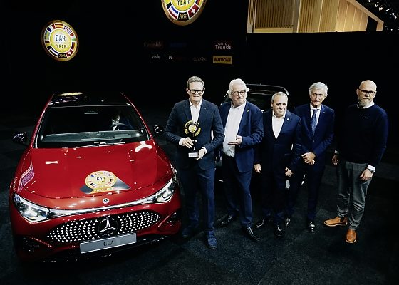 All-new Electric Mercedes-Benz CLA Crowned “Car Of The Year 2026” - autojosh