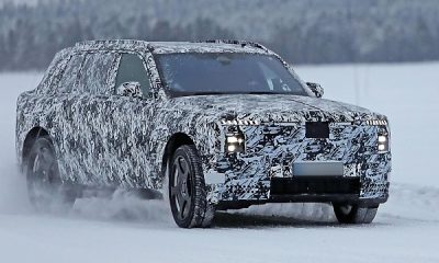 Rolls-Royce’s New Electric SUV Prototype Spotted Undergoing Cold-weather Testing - autojosh