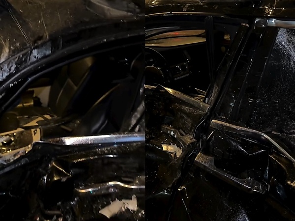 Expensive Crash : Runaway Geely Coolray Crashes Into The Side Of Rolls-Royce Ghost On December 31 - autojosh 
