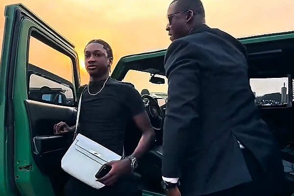 Son Of Ghanaian Businessman, Freedom, Rode In Customized Rezvani Tank To Welcome IShowSpeed - autojosh