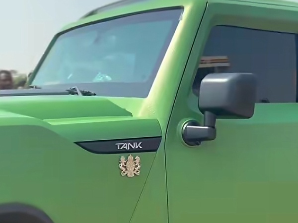 Son Of Ghanaian Businessman, Freedom, Rode In Customized Rezvani Tank To Welcome IShowSpeed - autojosh