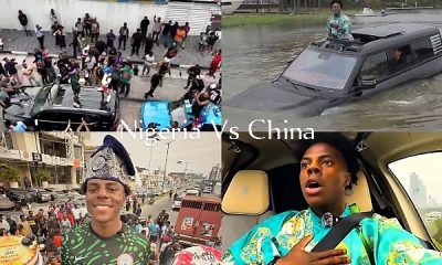 IShowSpeed Showcased African Culture During Nigerian Tour, Rode In Flying Cars And EVs During His China Visit - autojosh