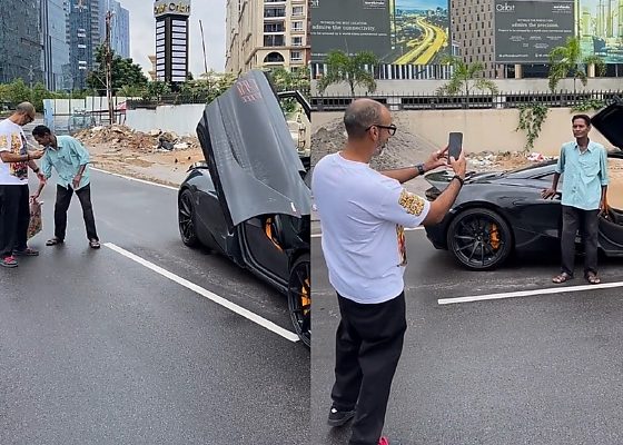 McLaren 750S Owner Allowed Man Admiring His N1 Billion Hypercar To Take Photos With It - autojosh