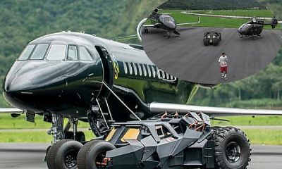 Batman Fan, Neymar Junior, Shows Off His New $1.5 Million Batmobile, Helicopter And Private Jet - autojosh