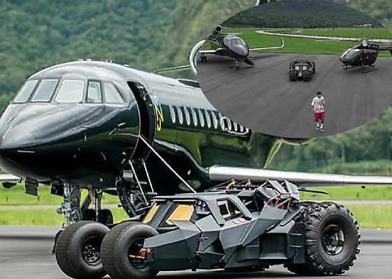Batman Fan, Neymar Junior, Shows Off His New $1.5 Million Batmobile, Helicopter And Private Jet - autojosh