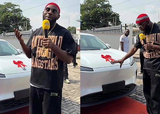 ‘Next Rated’ Winner, Odumodublvck, Finally Received Car Prize He Won At The 17th Headies Award - autojosh