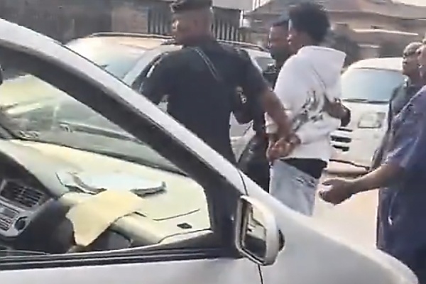 19-year-old Driving A ‘Plateless, Tinted Car’ Knocks Down 3 Officers In Edo State, Arrested With Illicit Drugs - autojosh 