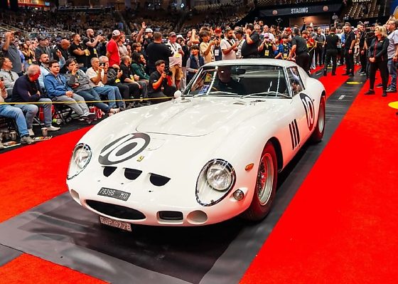 The Only Ferrari 250 GT0 Finished In White Livery Just Sold For $38.5 Million - autojosh