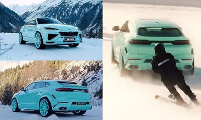 Fat Ice Race : Lamborghini Urus SE-based “Brabus 900 Mint” Makes Stunning Debut On Frozen Lake - autojosh