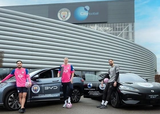 China’s BYD Partners With Man City, Haaland And Co To Receive Denza And BYD Vehicles - autojosh