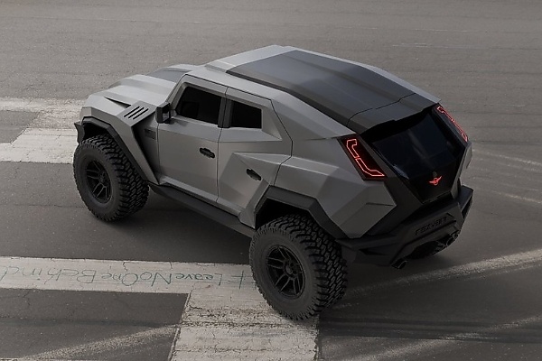 Meet The All-new Rezvani Tank, A 1000-hp Bulletproof Beast - autojosh