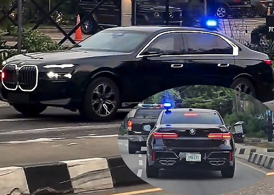 Armored BMW 7 Series Protection (G73) Fitted With Customized “BMW G73” Plate Spotted In Lagos - autojosh