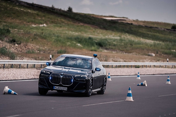 Armored BMW 7 Series Protection (G73) Fitted With Customized “BMW G73” Plate Spotted In Lagos - autojosh