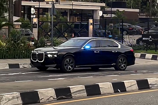 Armored BMW 7 Series Protection (G73) Fitted With Customized “BMW G73” Plate Spotted In Lagos - autojosh 