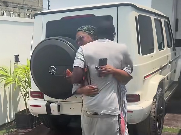 Asake Surprises Dad With Toyota Prado Worth N130m, Days After Gifting Mum A Mercedes G-Wagon - autojosh 