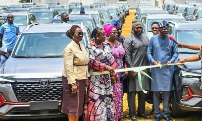 Sanwo-Olu Presents Changan CS35 Plus SUVs To Lagos State Public Service Directors To Boost Their Morale - autojosh