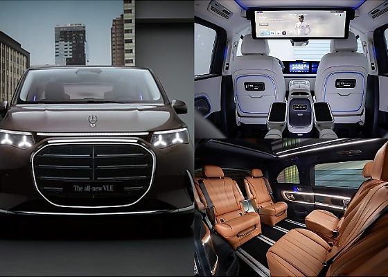 More Photos Of All-electric Mercedes-Benz VLE Ultra-luxury Minivan - autojosh