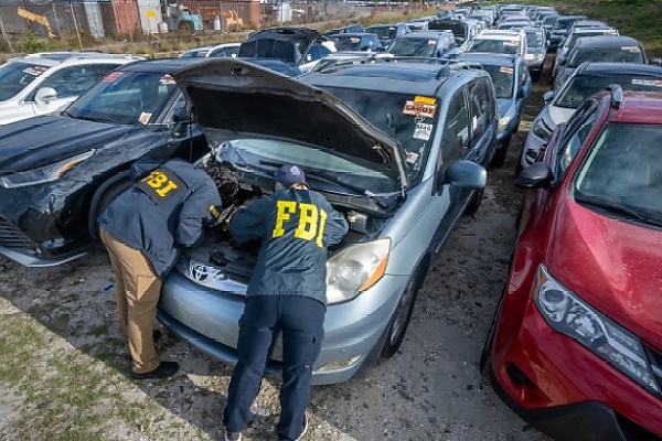Contrabands : FBI, U.S. Customs Personnel Conduct Searches Of 250 Vehicles Bound For Lagos, Nigeria - autojosh