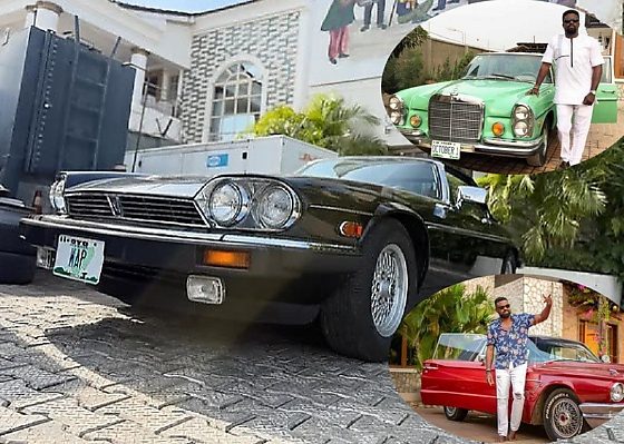 Vintage Car Collector And Actor, Kunle Afolayan, Shows Off His 1990s Jaguar XJS - autojosh