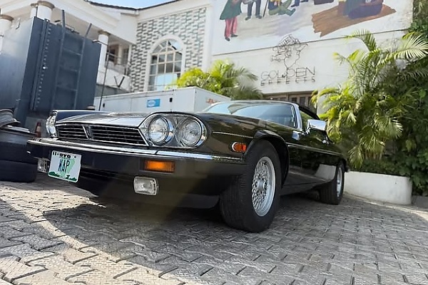 Vintage Car Collector And Actor, Kunle Afolayan, Shows Off His 1990s Jaguar XJS - autojosh 