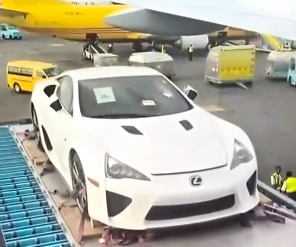 1-of-500 Lexus LFA Worth $1 Million Departs Nigeria For U.S To Meet Its New Owner - autojosh