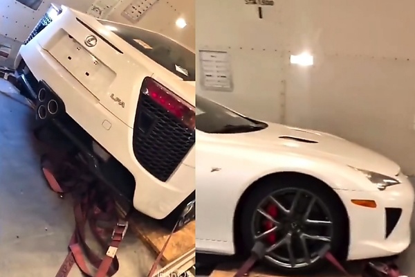 1-of-500 Lexus LFA Worth $1 Million Departs Nigeria For U.S To Meet Its New Owner - autojosh 