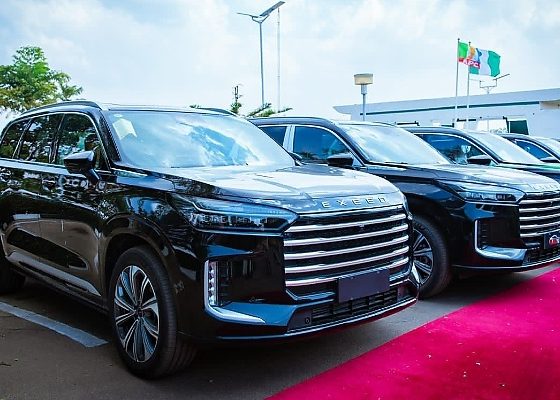Plateau State Governor Presents Brand New Exeed VX SUVs To Traditional Rulers To Mark His 61st Birthday - autojosh